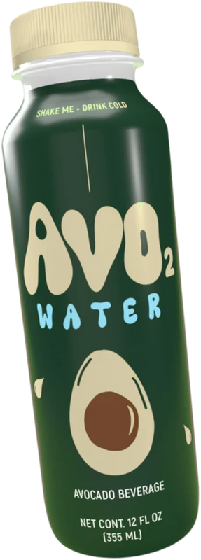 AVO₂ Water Coco — cream colored cap and label