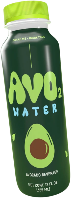 AVO₂ Water Original — lime green cap and label